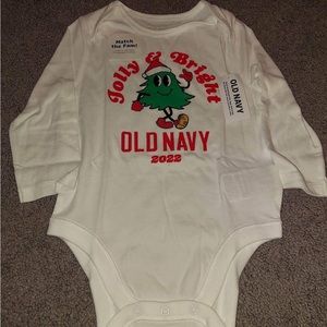NWT old navy onesie Christmas